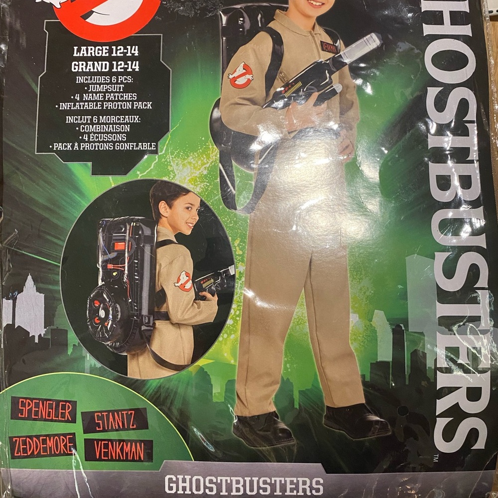 Ghostbusters Kids Costume with Proton Pack